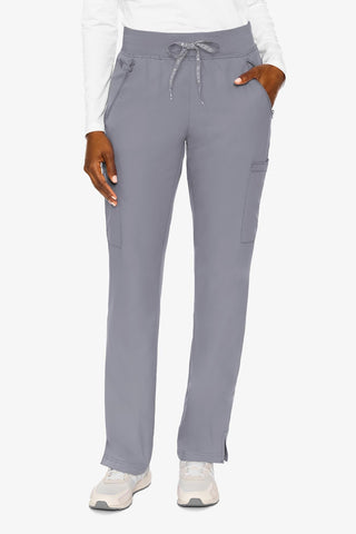 MED COUTURE 2702 INSIGHT ZIPPER PANT -CLOUD